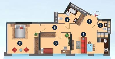 2-кімнатна 72 м² в ЖК SALUT! від 50 200 грн/м², Київ