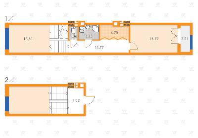 2-комнатная 61.49 м² в ЖК SOLAR CITY от 24 000 грн/м², Киев