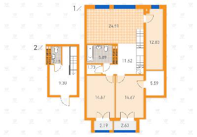 2-комнатная 108.18 м² в ЖК SOLAR CITY от 20 700 грн/м², Киев