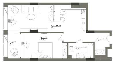1-кімнатна 66.2 м² в ЖК Washington Concept House від 49 451 грн/м², Київ