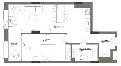 1-кімнатна 66.12 м² в ЖК Washington Concept House від 72 690 грн/м², Київ