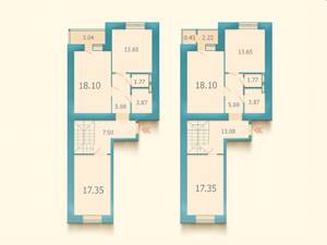 5+ кімнат 147.13 м² в ЖК Козацький від 22 000 грн/м², Київ