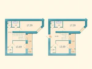 3-кімнатна 119.95 м² в ЖК Козацький від 22 000 грн/м², Київ