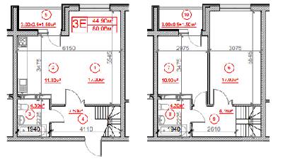 3-комнатная 80.06 м² в ЖК Рідне місто от 15 700 грн/м², Киев