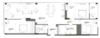 3-кімнатна 135.47 м² в ЖК Washington Concept House від 59 802 грн/м², Київ