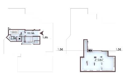 Приміщення вільного призначення 273.07 м² в ЖК Камертон від забудовника, Київ
