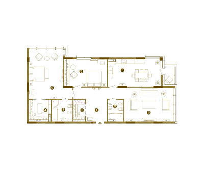 3-комнатная 136.2 м² в ЖК Obolon Residences от 48 150 грн/м², Киев