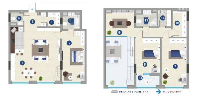 Двухуровневая 150.55 м² в ЖК Славутич 2.0 от 21 000 грн/м², Киев