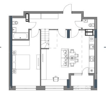 Дворівнева 130.31 м² в ЖК Метрополіс від 31 400 грн/м², Київ