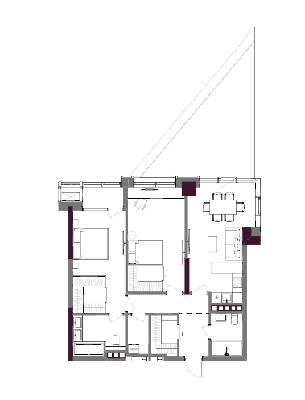 2-кімнатна 95.22 м² в БФК A136 Highlight Tower від 48 650 грн/м², Київ