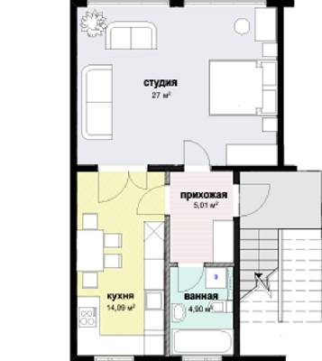 1-кімнатна 50 м² в ЖК Голосіївські сади від 21 550 грн/м², Київ
