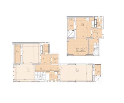 2-кімнатна 119.92 м² в ЖК Багговутівський від 25 000 грн/м², Київ