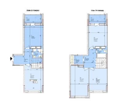 Двухуровневая 106.96 м² в ЖК Дніпровська Мрія от 21 000 грн/м², Киев
