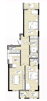 2-кімнатна 91.3 м² в ЖК на вул. Героїв УПА, 73 від 18 000 грн/м², Львів