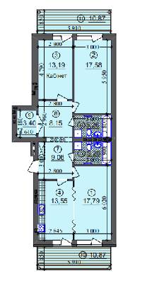 3-комнатная 99.76 м² в ЖК Липинка от 26 505 грн/м², Киев