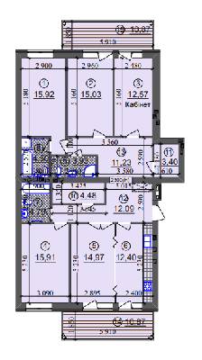 5+ комнат 137.74 м² в ЖК Липинка от 26 505 грн/м², Киев