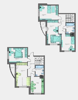 Двухуровневая 132.42 м² в ЖК Home and Park Comfort House от 14 000 грн/м², г. Борисполь