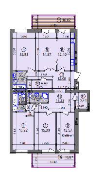 5+ комнат 137.74 м² в ЖК Липинка от 26 505 грн/м², Киев