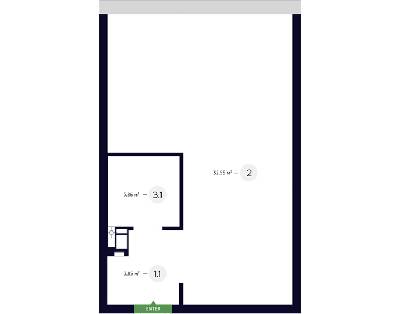 2-кімнатна 84.43 м² в ЖК White Lines від 83 700 грн/м², Київ