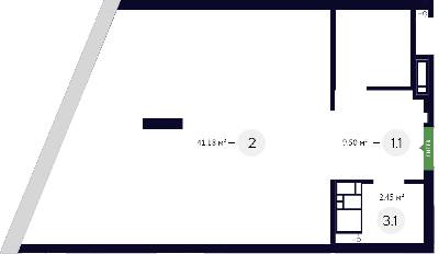 2-кімнатна 99.14 м² в ЖК White Lines від 47 950 грн/м², Київ
