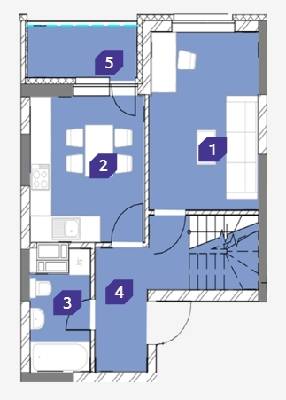 1-комнатная 41.82 м² в ЖК OK`LAND от 29 834 грн/м², Киев