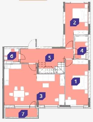 5+ комнат 195.26 м² в ЖК OK`LAND от 27 813 грн/м², Киев
