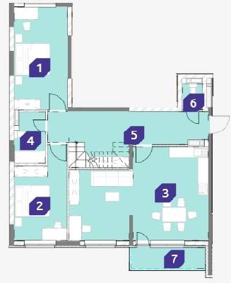 5+ комнат 199.32 м² в ЖК OK`LAND от 35 422 грн/м², Киев