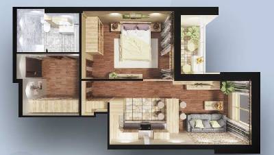 1-кімнатна 53.7 м² в ЖК Central Park від 53 350 грн/м², Київ