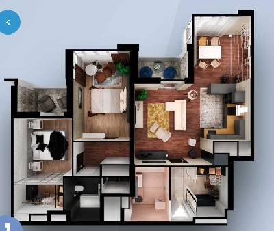 3-комнатная 98.45 м² в ЖК Central Park от 50 050 грн/м², Киев