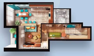 3-комнатная 100.18 м² в ЖК Central Park от 50 050 грн/м², Киев