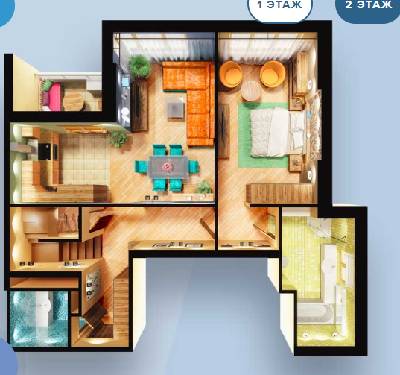 4-комнатная 141.91 м² в ЖК Central Park от 61 500 грн/м², Киев