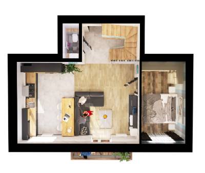Дворівнева 103.6 м² в ЖК Desna residence від забудовника, с. Зазим`я