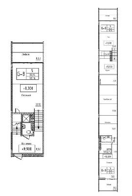 Дворівнева 181.16 м² в КБ Сапфір від 35 750 грн/м², Одеса