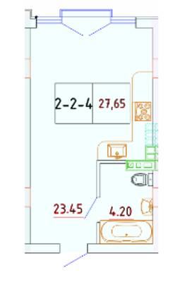 Смарт 27.65 м² в ЖК Smart City від 21 050 грн/м², с. Крижанівка
