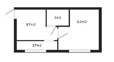 1-кімнатна 27 м² в ЖК Barberry від 16 200 грн/м², с. Софіївська Борщагівка