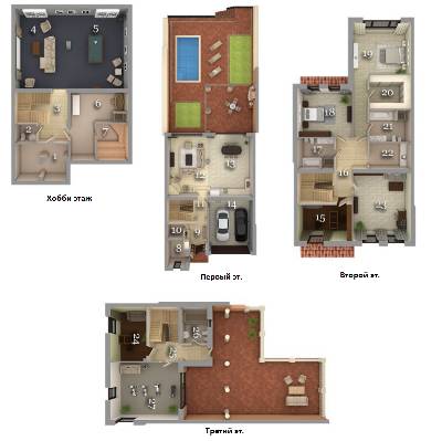 Вилла 619.4 м² в КП Золотой Берег от 85 147 грн/м², Одесса