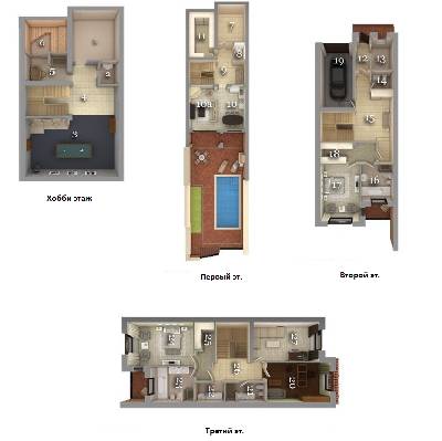 Вилла 424.3 м² в КП Золотой Берег от 84 940 грн/м², Одесса