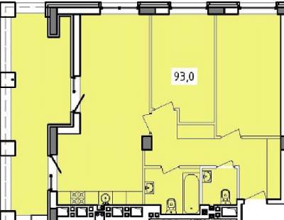 3-комнатная 93 м² в ЖК Victory Hall от 21 000 грн/м², Днепр