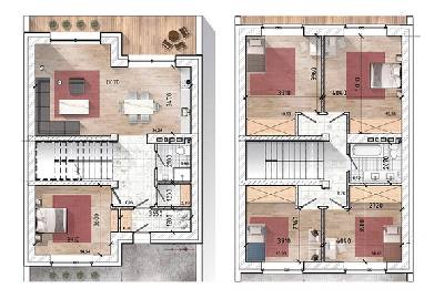 Таунхаус 156 м² в Танухаусы Comfort City Lagoon от 28 910 грн/м², Днепр