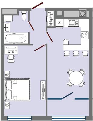 1-комнатная 45.58 м² в ЖК Greenville Park Lviv от 19 150 грн/м², Львов