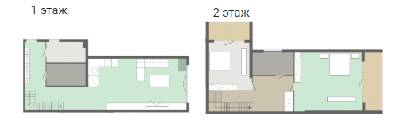Таунхаус 120 м² в Таунхаусы Green side от 19 417 грн/м², Днепр