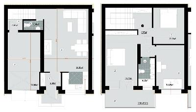 Таунхаус 124.61 м² в Таунхаус на вул. Насінна, 7 від забудовника, Львів