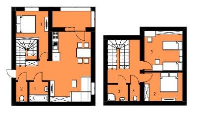 Двухуровневая 110 м² в ЖК Мілан от застройщика, г. Винники
