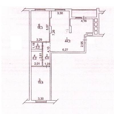 2-кімнатна 97.4 м² в ЖК на вул. Драгоманова, 38 від 22 500 грн/м², Київ