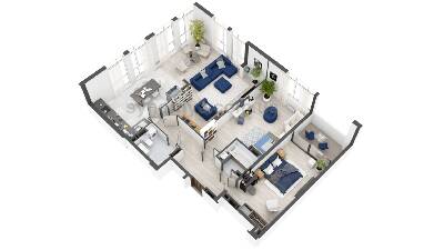 3-комнатная 121.2 м² в ЖК Синергия 3 от 12 400 грн/м², г. Ирпень