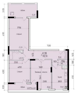 3-комнатная 111.7 м² в ЖК Comfort Hall от 16 500 грн/м², Черновцы