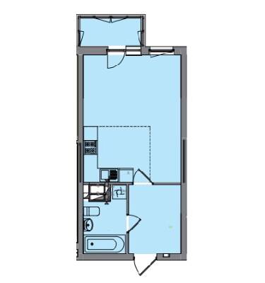 Студія 31.92 м² в ЖК Традиція від 26 569 грн/м², Київ