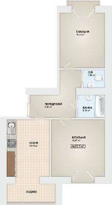2-комнатная 62.5 м² в ЖК Городок Мануфактура от 13 900 грн/м², Ивано-Франковск