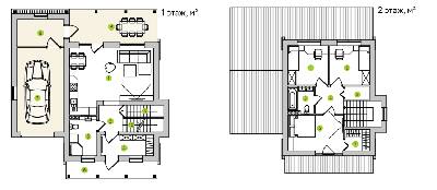 Котедж 105 м² в КМ Нова Олександрівка від 23 200 грн/м², с. Безуглівка