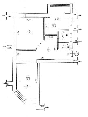 2-комнатная 82.6 м² в ЖК Rivbud от 17 200 грн/м², Ровно